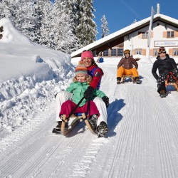 Rodeln in Bad Hindelang